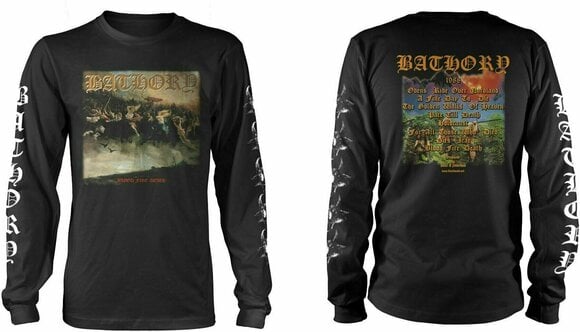 T-Shirt Bathory T-Shirt Blood Fire Death Herren Black M - 3