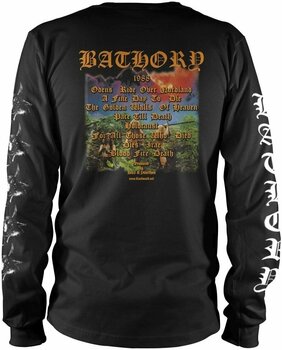 T-shirt Bathory T-shirt Blood Fire Death Homme Black L - 2