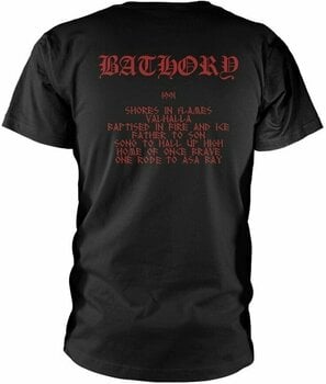 Shirt Bathory Shirt Hammerheart Heren Black 3XL - 2
