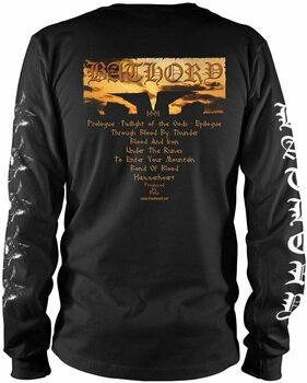 Shirt Bathory Shirt Twilight Of The Gods Heren Black L - 2