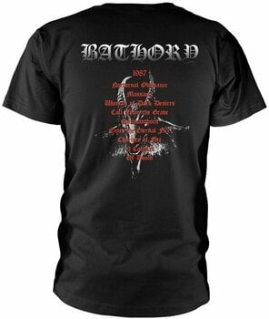 T-shirt Bathory T-shirt Under The Sign Homme Black L - 2