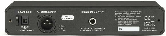 Système sans fil avec micro serre-tête Samson Concert 88x Headset - 6