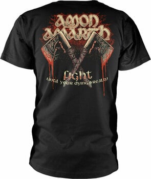 T-shirt Amon Amarth T-shirt Fight Masculino Black S - 2