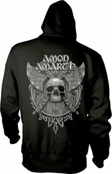 Hoodie Amon Amarth Hoodie Grey Skull Black XL - 2