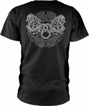 Camiseta de manga corta Amon Amarth Camiseta de manga corta Grey Skull Hombre Negro S - 2