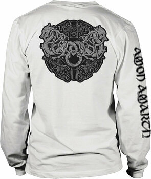 Camiseta de manga corta Amon Amarth Camiseta de manga corta Grey Skull Hombre Blanco M - 2