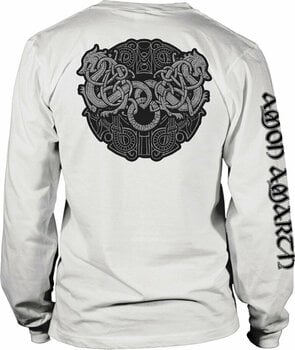 T-shirt Amon Amarth Grey Skull White L T-shirt - 2