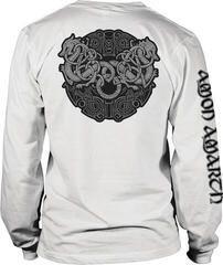 Shirt Amon Amarth Shirt Grey Skull White XL - 1