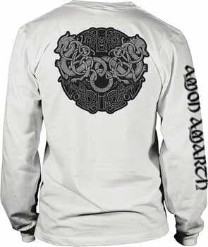 T-Shirt Amon Amarth T-Shirt Grey Skull White XL - 2