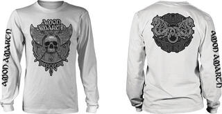 Shirt Amon Amarth Shirt Grey Skull White XL - 2