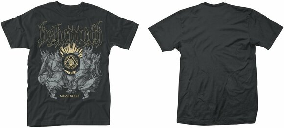 T-Shirt Behemoth T-Shirt Messe Noire Male Black L - 3