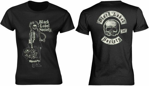 Maglietta Black Label Society Maglietta Death Womens Femminile Black M - 3
