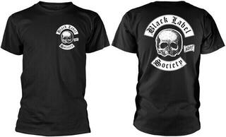 Риза Black Label Society Skull Logo Тениска с къс ръкав/Black/Къси - 2