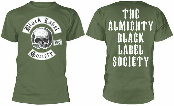 T-Shirt Black Label Society T-Shirt The Almighty Male Olive L - 3