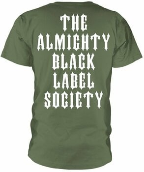 Ing Black Label Society Ing The Almighty Férfi Olive XL - 2
