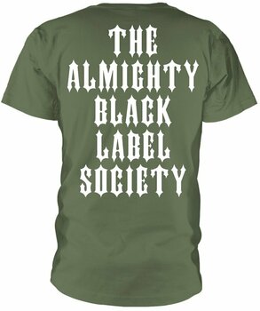 Camiseta de manga corta Black Label Society Camiseta de manga corta The Almighty Hombre Olive 2XL - 2