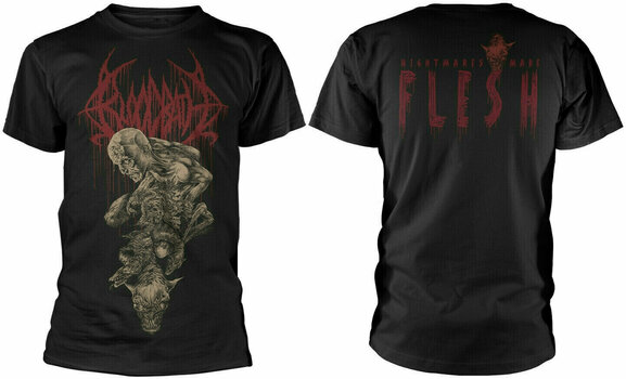 T-Shirt Bloodbath T-Shirt Nightmare Black XL - 3