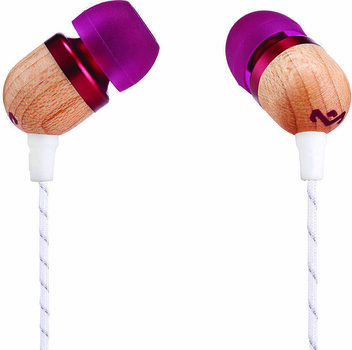Слушалки за в ушите House of Marley Smile Jamaica One Button In-Ear Headphones Purple - 2