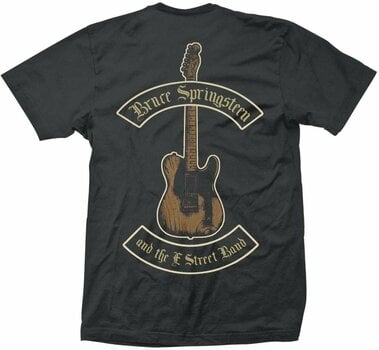 T-Shirt Bruce Springsteen T-Shirt Motorcycle Guitars Black S - 2