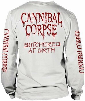 Skjorte Cannibal Corpse Butchered At Birth White XL Skjorte - 2