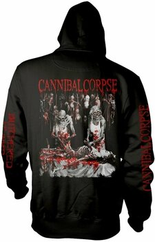 Hoodie Cannibal Corpse Hoodie Butchered At Birth Explicit Black S - 2