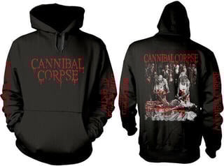 Capuchon Cannibal Corpse Butchered At Birth Explicit Black - 2