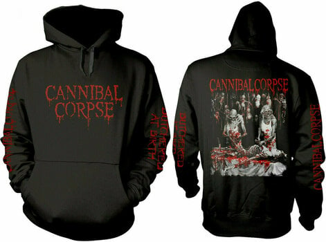 Felpa con cappuccio Cannibal Corpse Felpa con cappuccio Butchered At Birth Explicit Black XL - 3