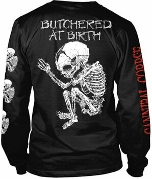 T-Shirt Cannibal Corpse T-Shirt Butchered At Birth Male Black S - 2