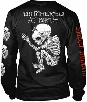 Maglietta Cannibal Corpse Maglietta Butchered At Birth Black M - 2