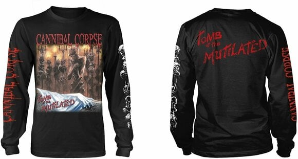 Shirt Cannibal Corpse Shirt Tomb Of The Mutilated Heren Black M - 3