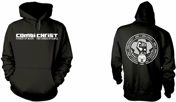 Hoodie Combichrist Army Black M Hoodie - 3
