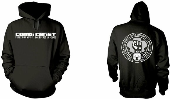 Hoodie Combichrist Army Black 2XL Hoodie - 3