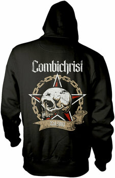 Luvtröja Combichrist Luvtröja Skull Black XL - 2