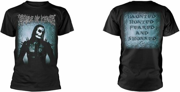 T-shirt Cradle Of Filth T-shirt Haunted Hunted Masculino Preto S - 3