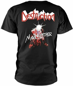 Camiseta de manga corta Destruction Camiseta de manga corta Mad Butcher Black L - 2