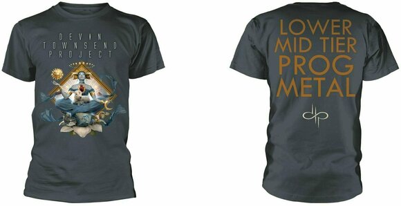 Tričko Devin Townsend Project Lower Mid Tier Prog Metal Grey L Tričko - 3