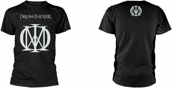 Maglietta Dream Theater Maglietta Distance Over Time Logo Black M - 3