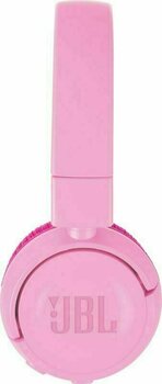 Trådlösa on-ear-hörlurar JBL JR300BT Pink - 5