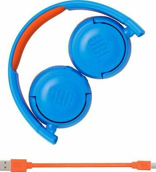 On-ear draadloze koptelefoon JBL JR300BT Blue - 6