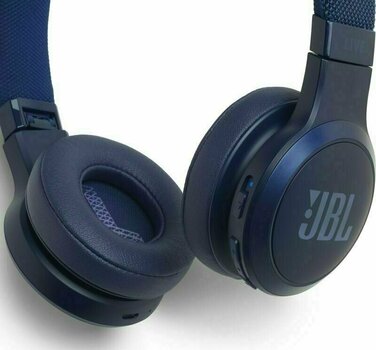 Trådlösa on-ear-hörlurar JBL Live400BT Blue - 4