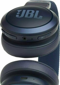 Langattomat On-ear-kuulokkeet JBL Live400BT Blue - 5