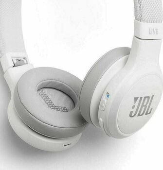 Bezdrátová sluchátka na uši JBL Live400BT Bílá - 4