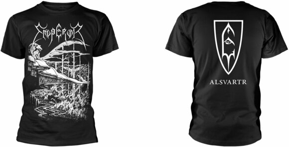 T-shirt Emperor T-shirt Alsvartr Noir S - 3