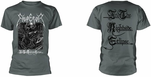 T-shirt Emperor T-shirt In The Nightside Eclipse Grey M - 3