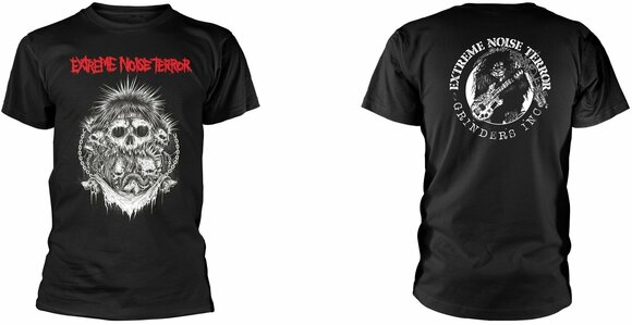 Skjorte Extreme Noise Terror Skjorte Logo Black 2XL - 3