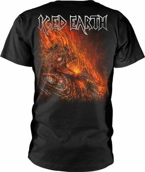 Shirt Iced Earth Shirt Incorruptible Heren Zwart S - 2