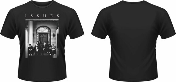 T-Shirt Issues T-Shirt Door Herren Schwarz S - 3