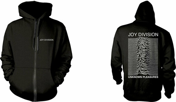 Luvtröja Joy Division Luvtröja Unknown Pleasures Black XL - 3