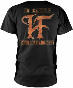 T-Shirt Hammerfall T-Shirt Dethrone And Defy Male Black M - 2