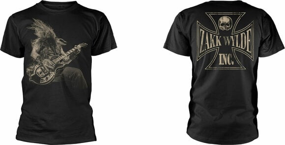 T-Shirt Zakk Wylde T-Shirt Z Icon Black L - 3